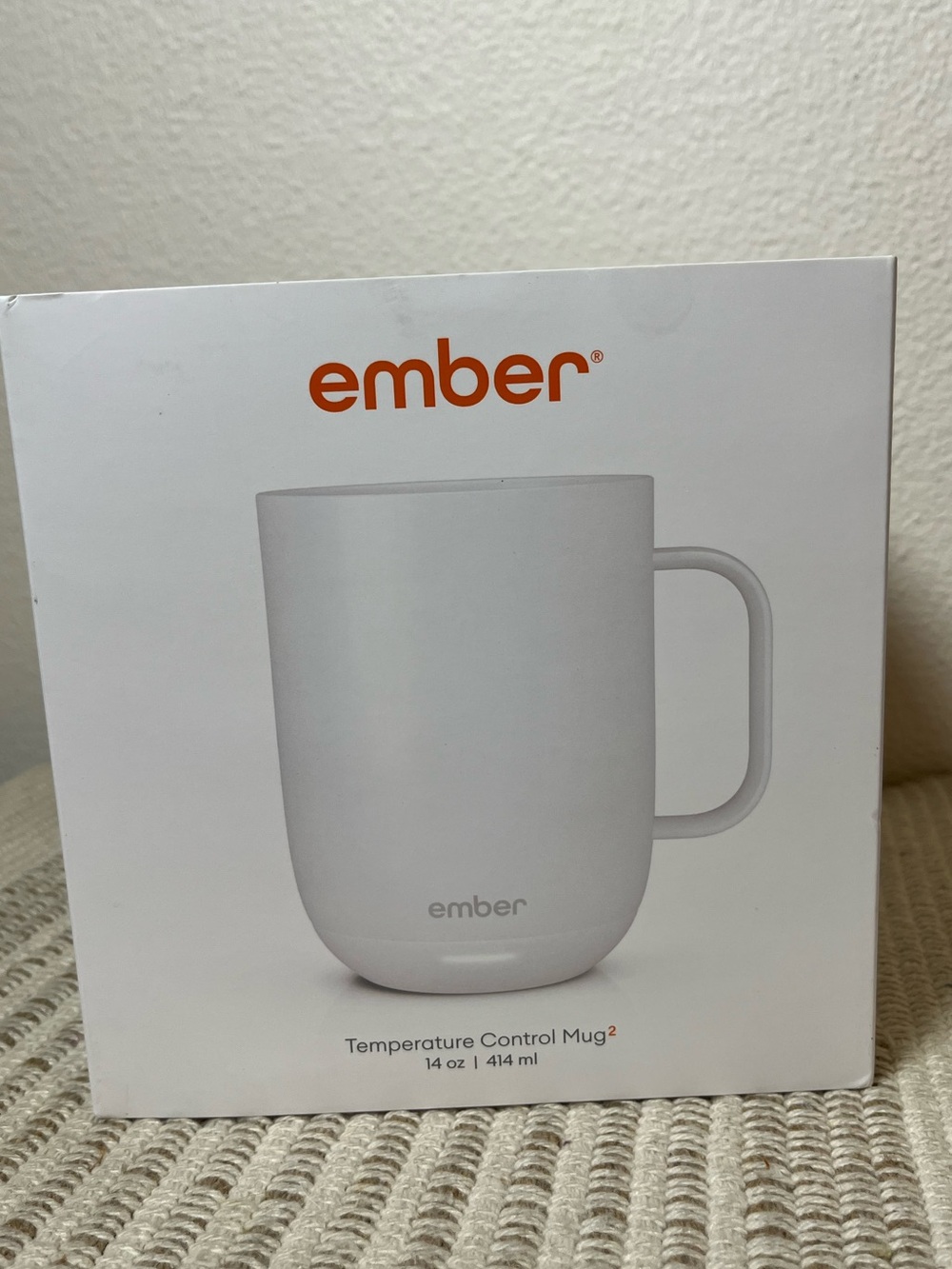 Ember Temperature Control Mug 14 oz - White